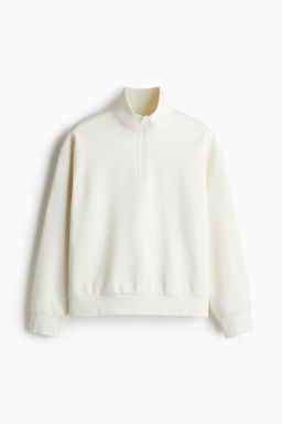 Sudadera con media cremallera Loose Fit