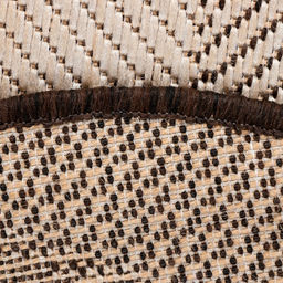 Ковер Циновка овальный 80*150 см, sz1473/a2o/11, ПП 100%, джут - Витебские ковры фото 4