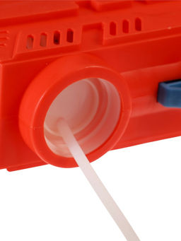 Генератор мыльных пузырей Пистолет, световые эффекты, работает от батареек, красный - Simaland фото 6