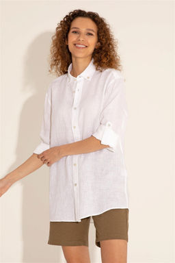 Мужская белая рубашка с длинным рукавом - U.s. polo assn фото 10