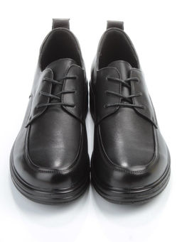 03-5067 BLACK Полуботинки женские (натуральная кожа)