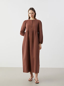 Bisiklet Yaka Kad?n Elbise