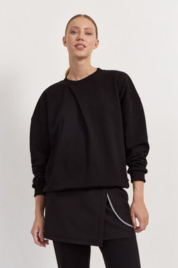 Свитшот со складкой