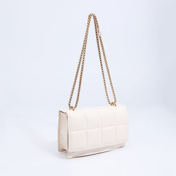 Сумка мессенджер на магните, цвет белый - Simaland фото 3