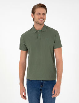 Haki Slim Fit Ti__rt - Pierre cardin фото 8