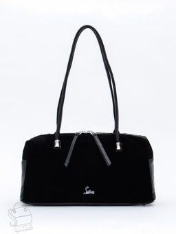 Сумка женская кожаная 98409SP black Velina Fabbiano-Safenta в Новосибирске