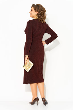 Платье Liliana 1497 горький шоколад