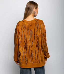 Свитшот #КТ8110 (1), терракотовый