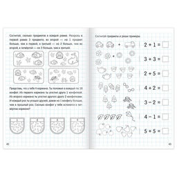 Набор книг Считаю до 10 и 20, ФГОС ДО, 2 шт. по 48 стр. - Буква-ленд фото 5