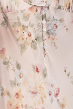 FLORAL MIDI DRESS