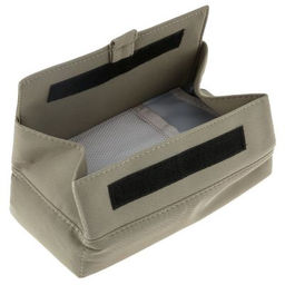 Косметичка-пенал 18,5х9х4см "Диво" 1 отделение, полиэстер, на подкладке, на липучке, цвет - фисташковый (Китай)