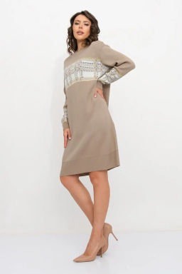 БЕЛАРУСЬ Платье Д 3467/кофе