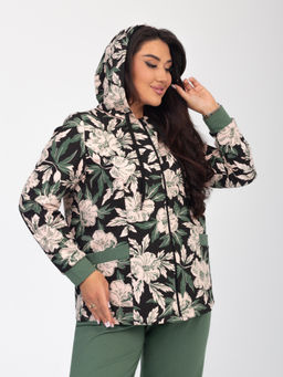 Костюм женский футер с лайкрой "ДОРИС" ОЛИВА