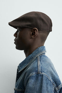 BOINA PATA DE GALLO / Marr?n - Zara фото 2