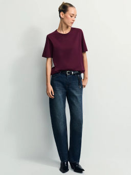 Базовая футболка из хлопка / Zarina