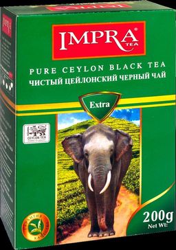 IMPRA. Зеленая серия. BOP 1A-C черный 200 гр. карт.пачка