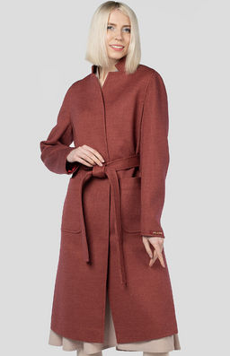 Пальто женское демисезонное (пояс)