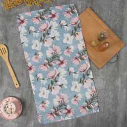 Полотенце Доляна Магнолия 40х70см, рогожка 158 г/м2, 50% хл, 50% пэ