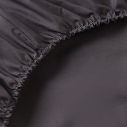 Простыня на резинке Этель Сarbon 160*200+30 см , 100% хлопок, перкаль (300 нитей)  фото 2
