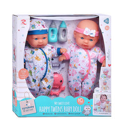 Набор пупсов с аксессуарами "Близняшки" в коробке