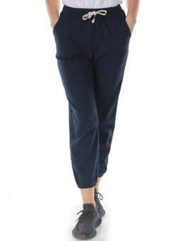 GB18401-2015B DK. BLUE Брюки спортивные женские