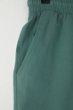 TRENDYOL MAN Koyu Yesil Regular Fit %100 Pamuklu Beli Baglamal? Sort & Bermuda TMNSS25SR00003 - Trendyolmilla фото 6