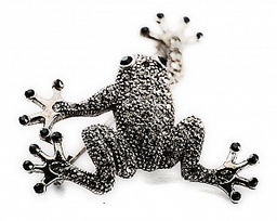 Брошь Лягушка PR2481 темный