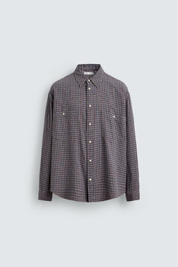 WESTERN CHECK SHIRT - Zara фото 15