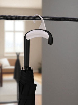 Цена за 4 шт. Крючок для сумки и зонта, 10×9 см, белый