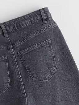 Mom Fit Kad?n Jean Pantolon