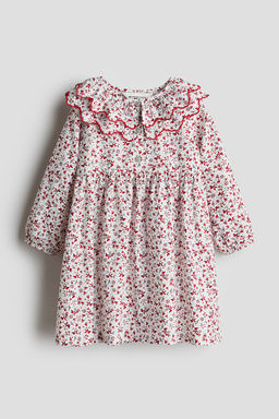 Vestido de popelina con cuello bobo - H&m фото 4