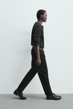 JEANS STRAIGHT FIT / Negro - Zara фото 6