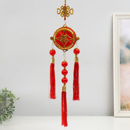 Подвеска от сглаза «Бубен - На счастье», 13×57 см