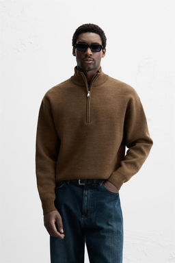 QUARTER ZIP JUMPER - Zara фото 10