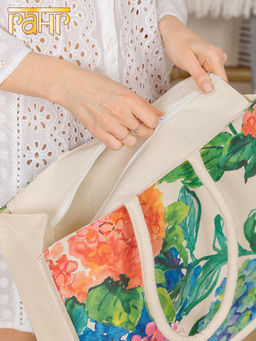 Сумка (хлопок) ламинированная 38х15х35см №3000/3 - Ганг фото 5