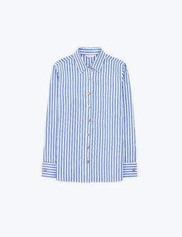 Lacivert Comfort Fit Uzun Kollu G_mlek