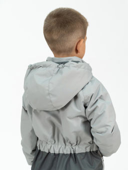 Комбинезон демисезонный серый