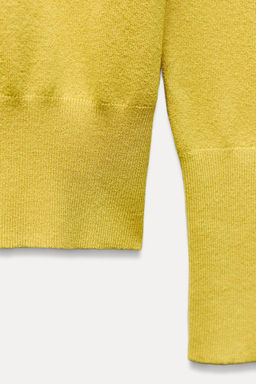 BASIC PLAIN KNIT SWEATER - Zara фото 21