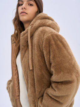 Куртка плюшевая утепленная