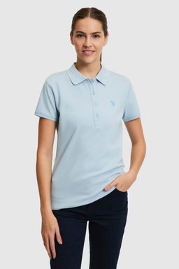Kad_n A__k Polo Yaka Basic Ti__rt