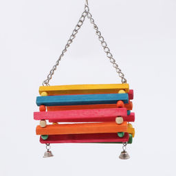 Качели для птиц Туннель с колокольчиками, 16 х 15 см