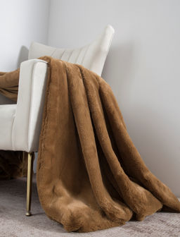 Покрывало декоративное Rabbit (охра) 220х240