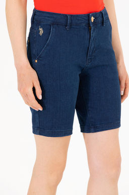 Женские синие джинсовые шорты Неожиданная скидка в корзине - U.s. polo assn фото 18
