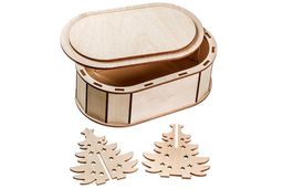Заготовка для творчества Короб Зимушка - Smiledecor фото 2