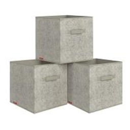 Короба стеллажные, без крышки, 28*28*28 см, набор 3 шт. Valiant  фото 26