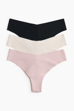Pack de 3 bragas Brazilian efecto invisible - H&m фото 7
