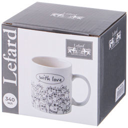 КРУЖКА LEFARD КОТОМАНИЯ 340 МЛ  фото 2