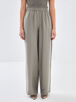 Beli Lastikli Loose Fit Kad?n Pantolon