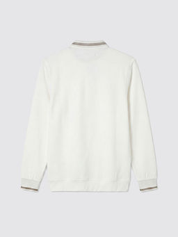 Polo Yaka Erkek Sweatshirt