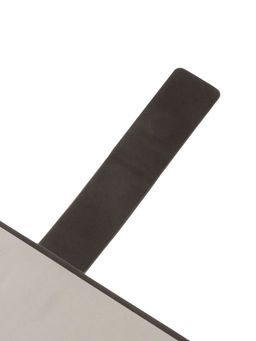 Ежедневник недатированный А5, с хлястиком, 80 листов, в линейку, пвх, серый - Simaland фото 12